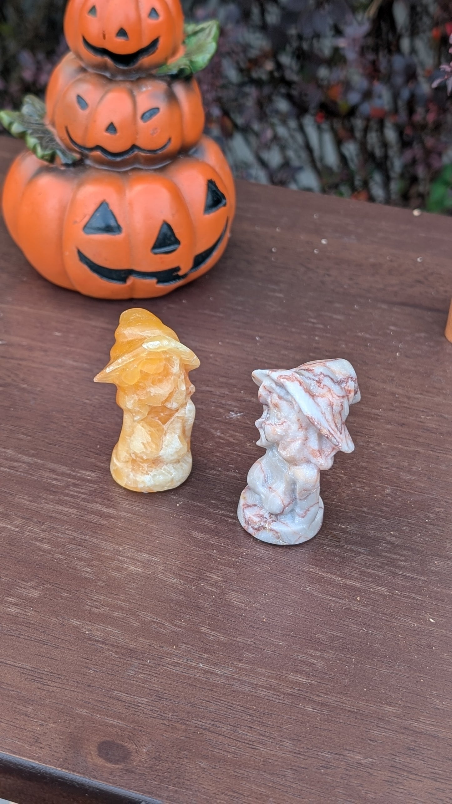 Crystal Witch Carving