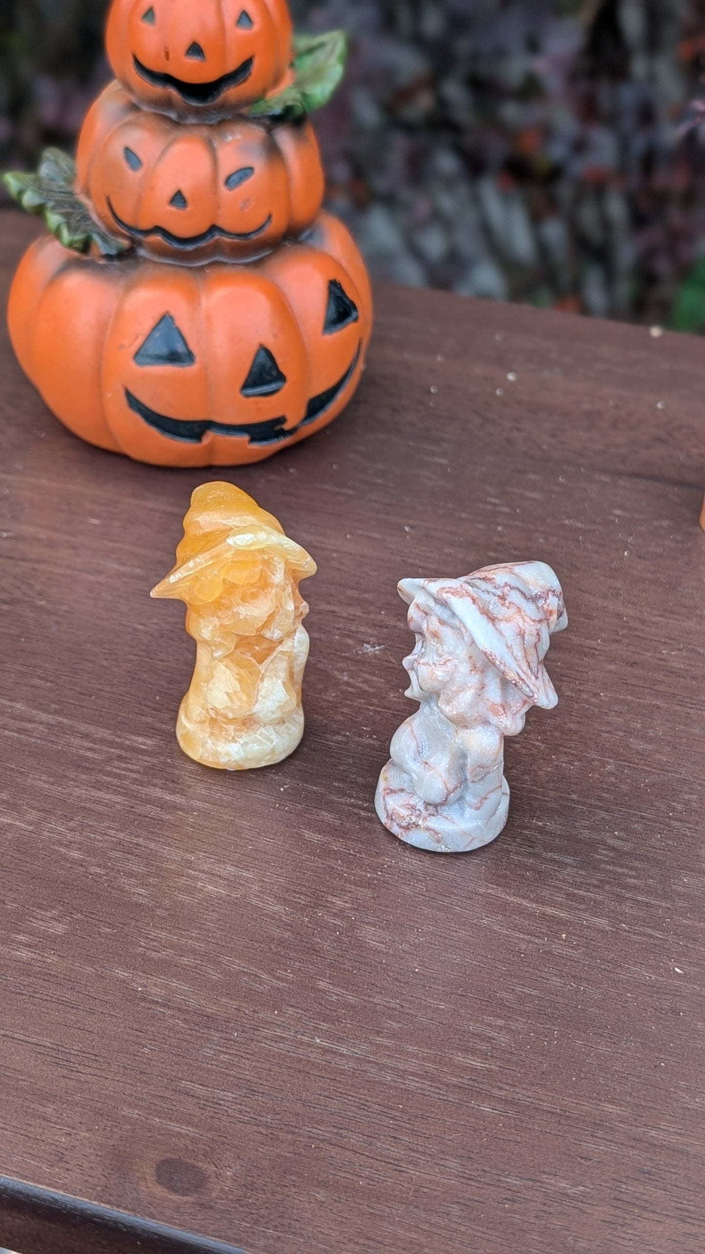 Crystal Witch Carving