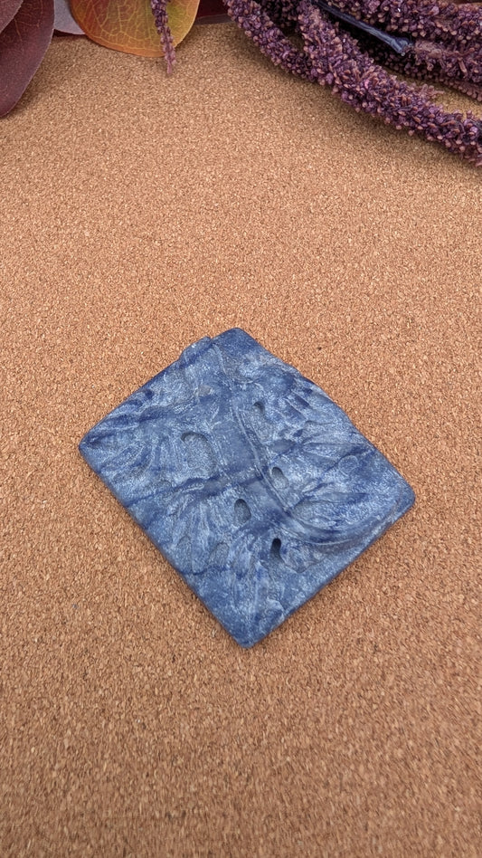 Blue Sea Dragon Blue Aventurine Carving